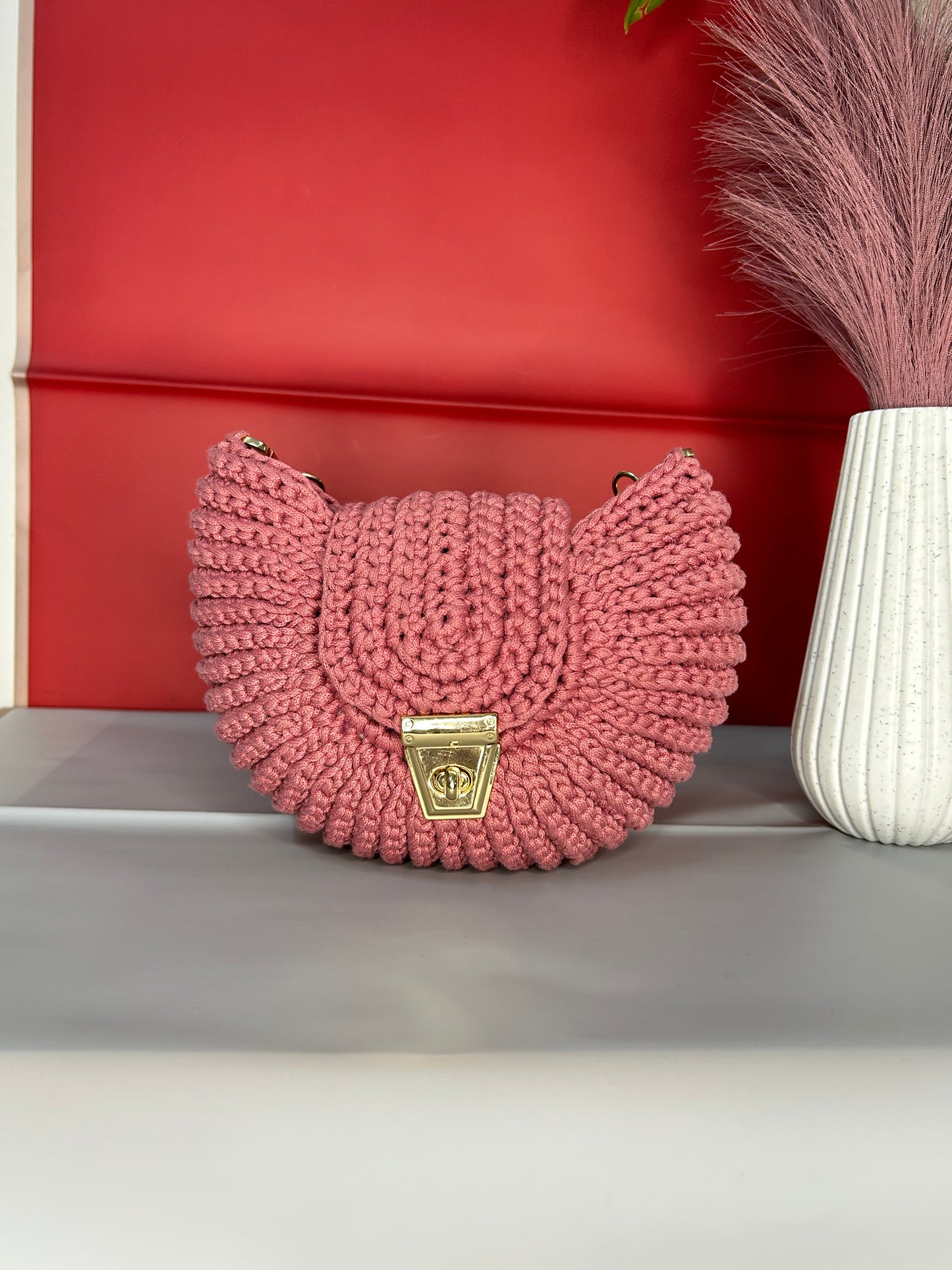 Shell Crochet Bag